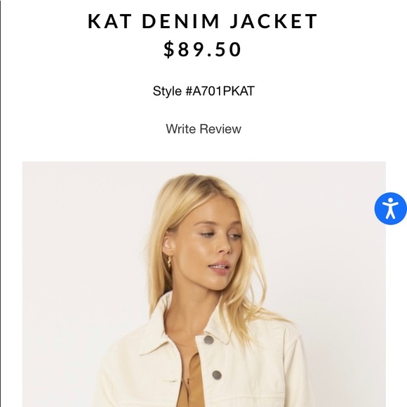 Amuse Society Kat Denim Jacket - Picture 8 of 8